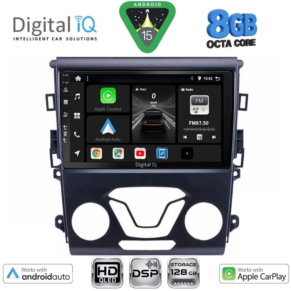DIGITAL IQ BXF 18164_CPAA A/C (9inc) MULTIMEDIA TABLET for FORD MONDEO mod. 2014-2023