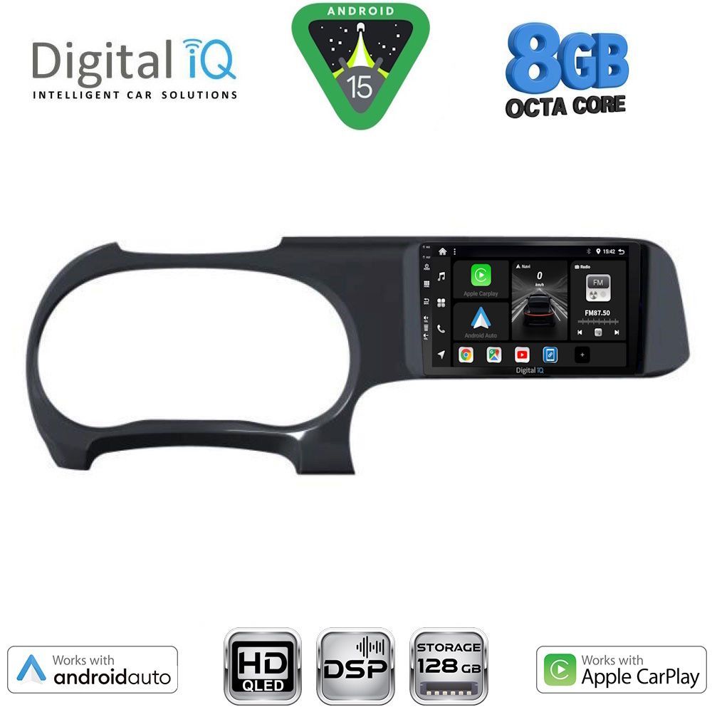 DIGITAL IQ BXF 18225_CPAA (9inc) MULTIMEDIA TABLET for HYUNDAI i10 mod. 2020-2026
