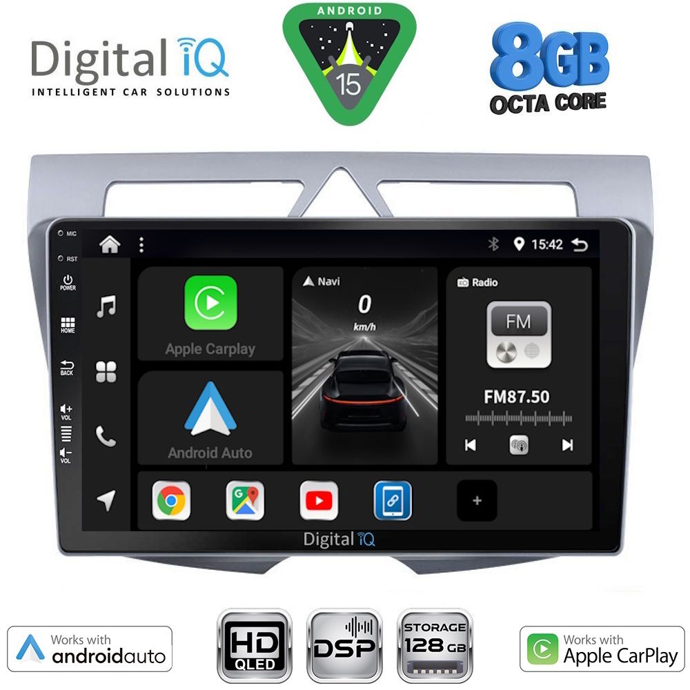 DIGITAL IQ BXF 18307_CPAA (9inc) MULTIMEDIA TABLET for KIA PICANTO mod. 2008-2011