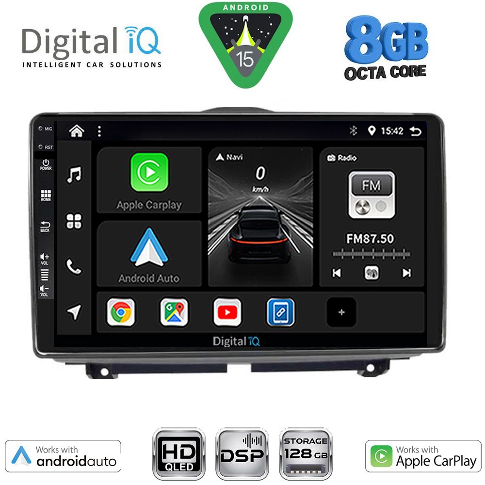 DIGITAL IQ BXF 18338_CPAA (9inc) MULTIMEDIA TABLET for LADA GRANTA mod. 2012-2026