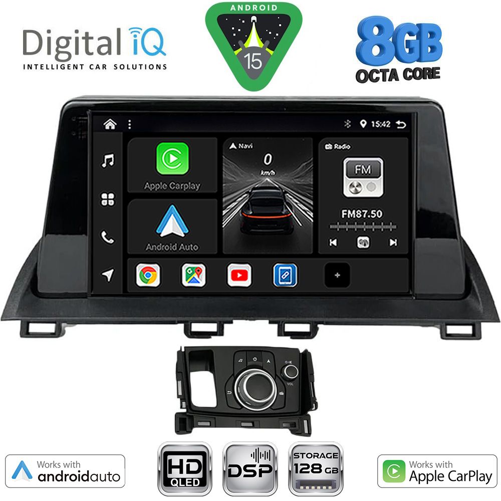 DIGITAL IQ BXF 18386_CPAA (9inc) MULTIMEDIA TABLET for MAZDA CX4 mod. 2016-2025
