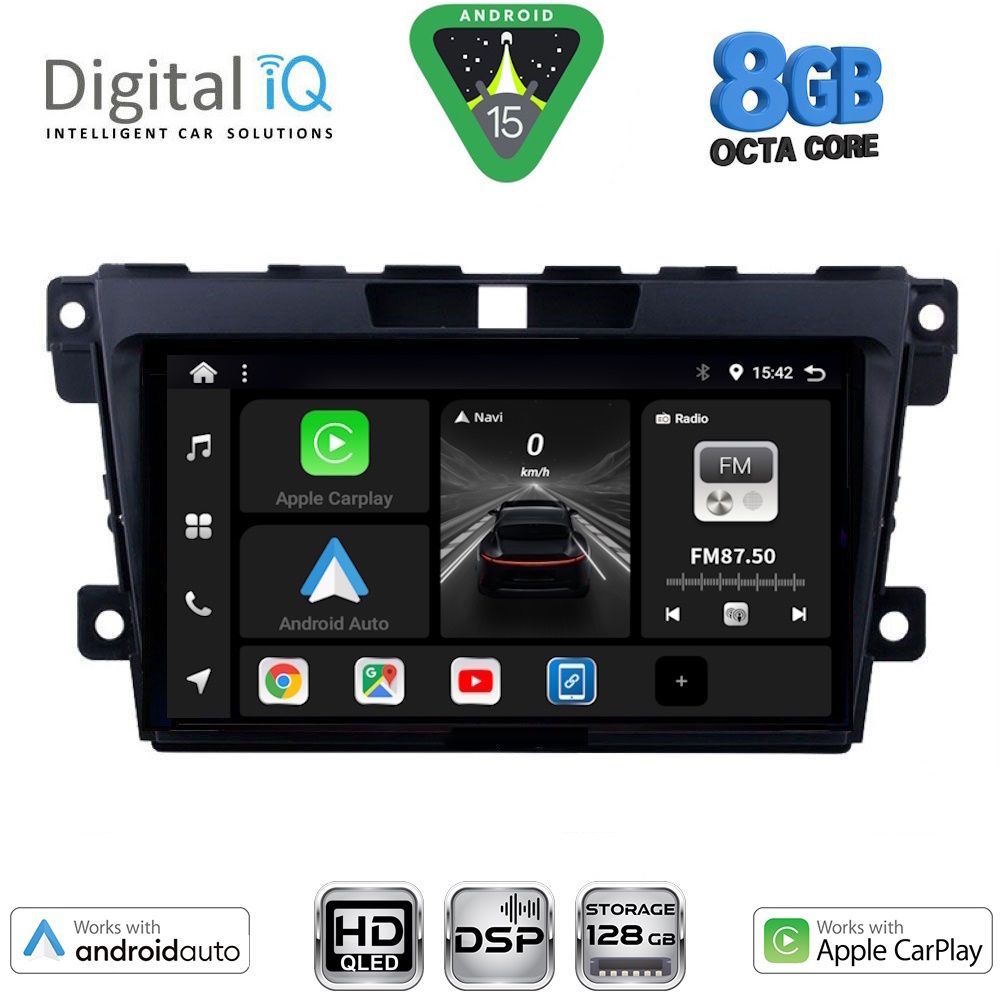 DIGITAL IQ BXF 18389_CPAA (9inc) MULTIMEDIA TABLET for MAZDA CX7 mod. 2006-2012