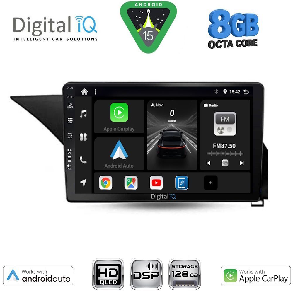 DIGITAL IQ BXF 18409_CPAA (10inc) MULTIMEDIA TABLET for MERCEDES E (W212) mod. 2009-2016