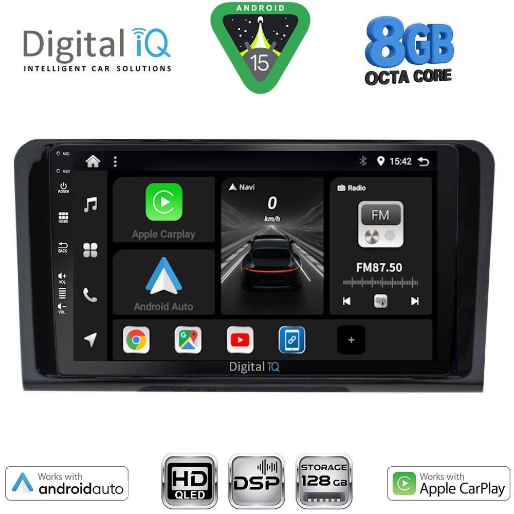 DIGITAL IQ BXF 18414_CPAA (9inc) MULTIMEDIA TABLET for MERCEDES ML (W164) – GL (X164) mod. 2005-2011