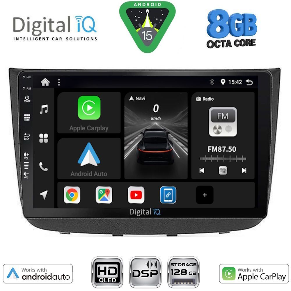 DIGITAL IQ BXF 18420_CPAA (10inc) MULTIMEDIA TABLET for MERCEDES VITO - VIANO (W639) mod. 2003-2007