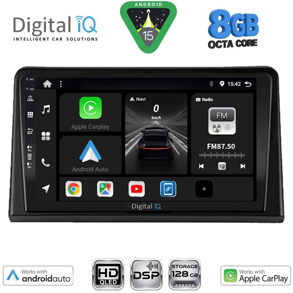 DIGITAL IQ BXF 18548_CPAA (9inc) MULTIMEDIA TABLET for RENAULT EXPRESS mod. 2020-2026