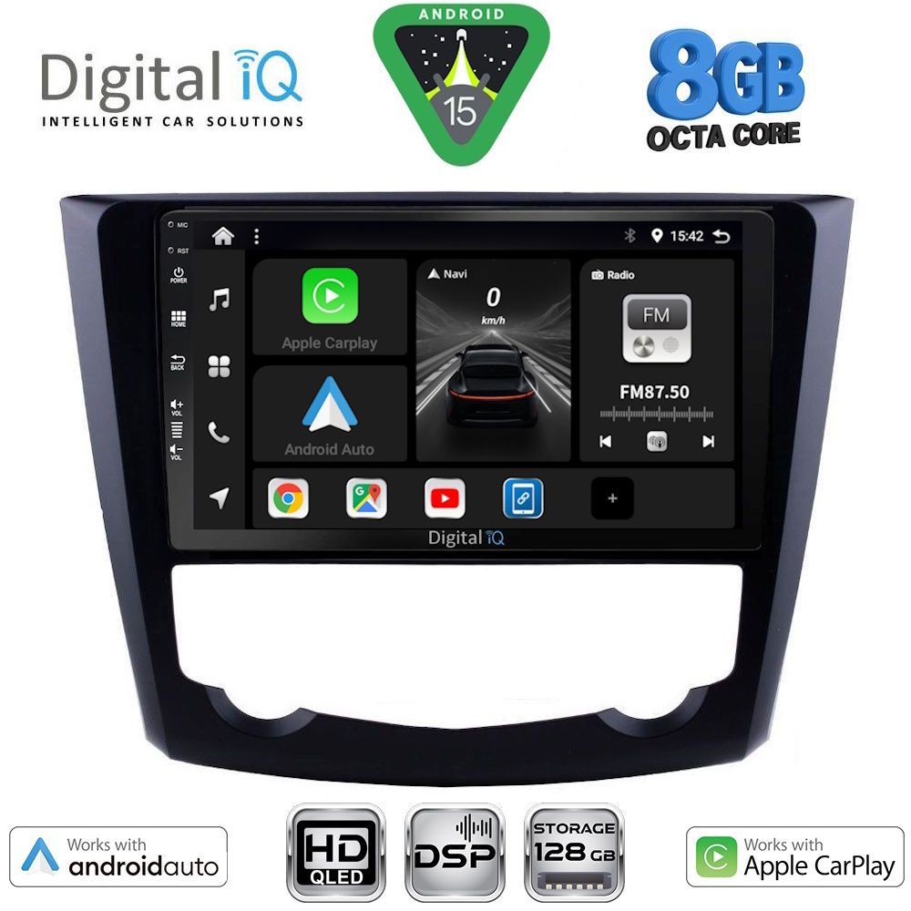 DIGITAL IQ BXF 18549_CPAA (9inc) MULTIMEDIA TABLET for RENAULT KADJAR mod. 2015-2022