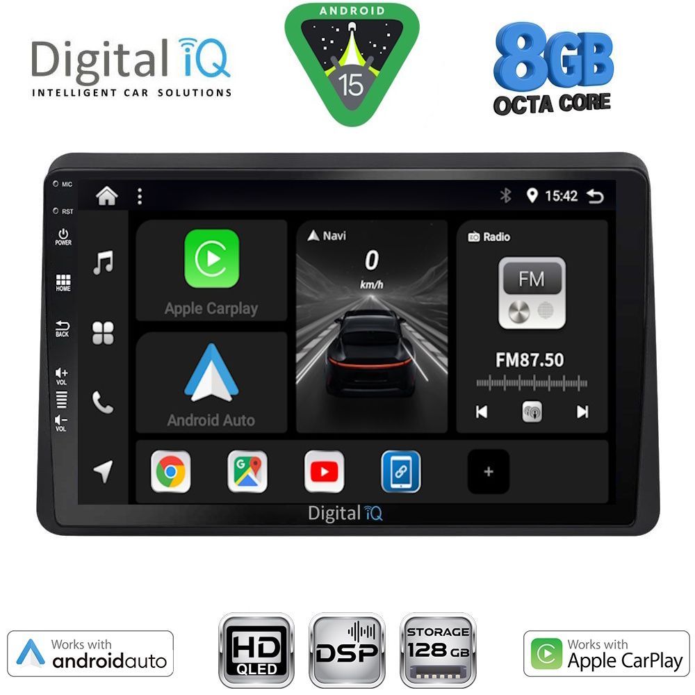 DIGITAL IQ BXF 18553_CPAA (10inc) MULTIMEDIA TABLET for NISSAN NV400 – OPEL MOVANO – RENAULT MASTER mod. 2020-2026