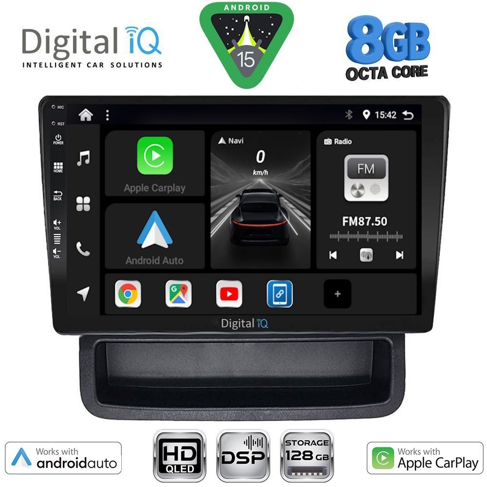 DIGITAL IQ BXF 18558B_CPAA (10inc) MULTIMEDIA TABLET for OPEL VIVARO – RENAULT TRAFIC - NISSAN PRIMASTAR mod. 2004-2015