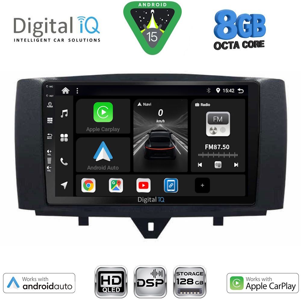 DIGITAL IQ BXF 18622_CPAA (9inc) MULTIMEDIA TABLET for SMART (451) mod. 2010-2015