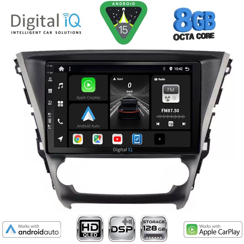 DIGITAL IQ BXF 18706_CPAA (10inc) MULTIMEDIA TABLET for TOYOTA AVENSIS mod. 2016-2019