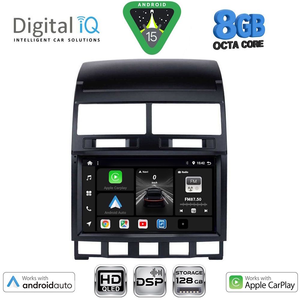 DIGITAL IQ BXF 18765_CPAA (9inc) MULTIMEDIA TABLET for VW TOUAREG mod. 2003-2011