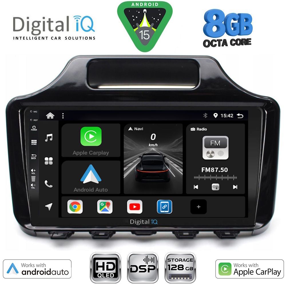 DIGITAL IQ BXF 18779_CPAA (9inc) MULTIMEDIA TABLET for TOYOTA IQ mod. 2008-2015 with ORIG. NAVI