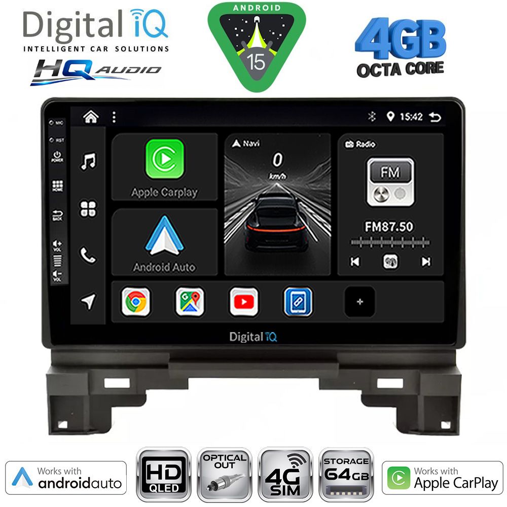 DIGITAL IQ BXK 19202B_CPAA (10inc) MULTIMEDIA TABLET for HONDA HRV mod. 202B1-202B6