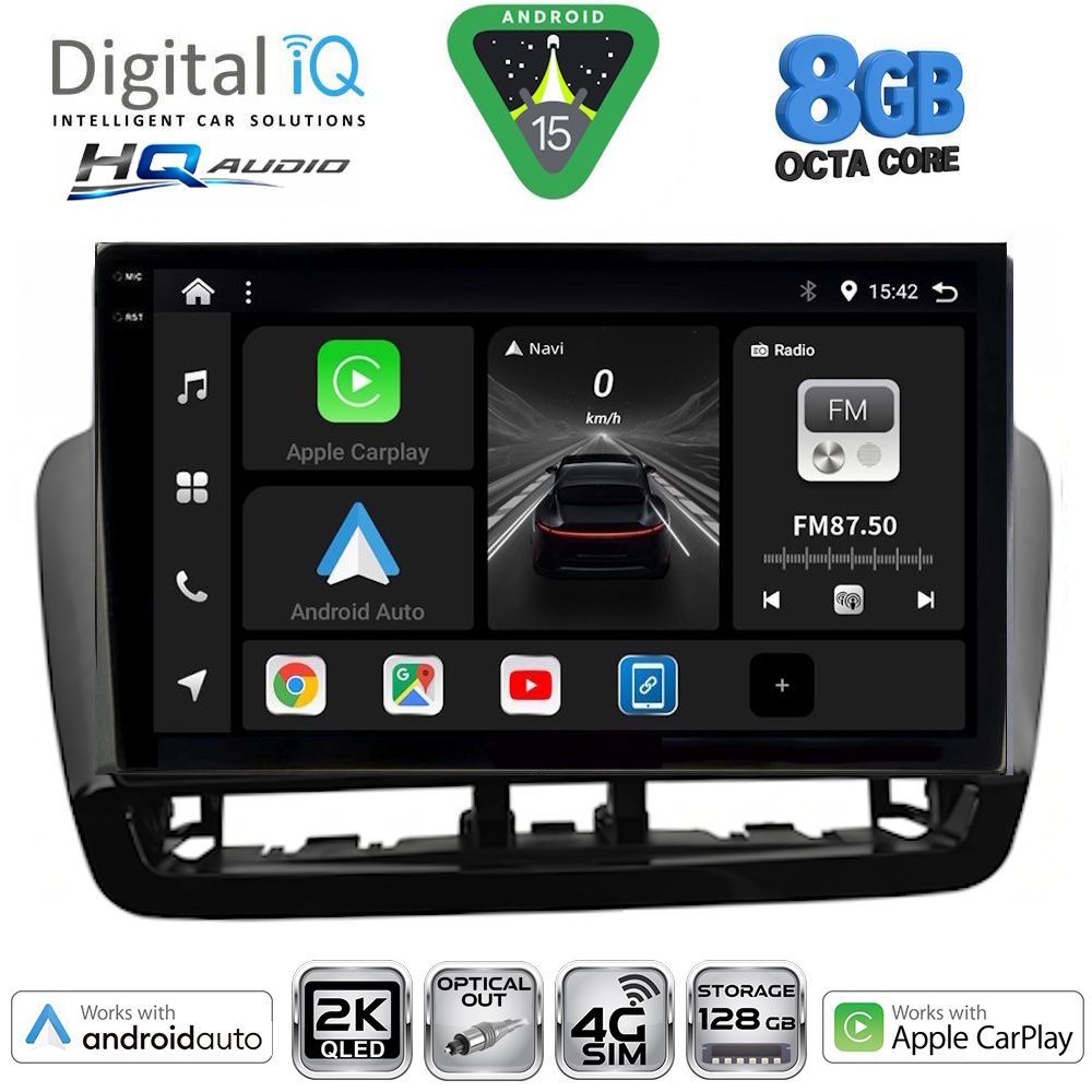 DIGITAL IQ BXK 20572BL_CPAA (9inc) MULTIMEDIA TABLET for SEAT IBIZA mod. 2012-2015