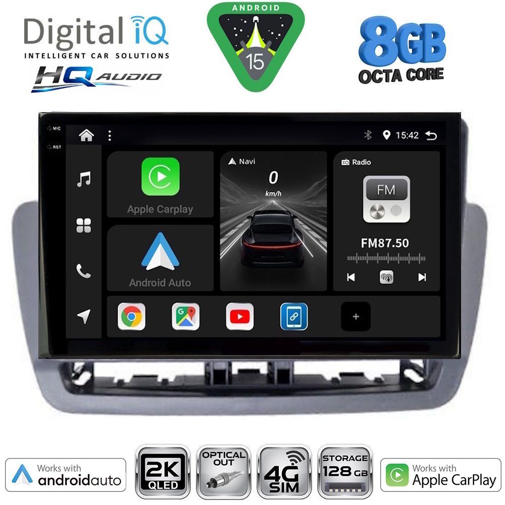 DIGITAL IQ BXK 20572GR_CPAA (9inc) MULTIMEDIA TABLET for SEAT IBIZA mod. 2012-2015