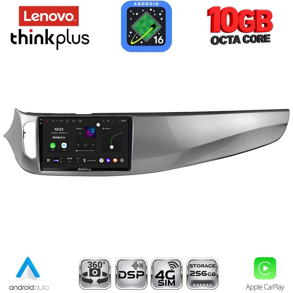 LENOVO LTM 11026B_CPA (9inc) MULTIMEDIA TABLET for ALFA ROMEO GIULIETTA mod 2014-2020