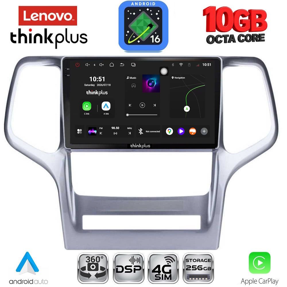 LENOVO LTM 11282_CPA (9inc) MULTIMEDIA TABLET for JEEP GRAND CHEROKEE mod. 2011-2014