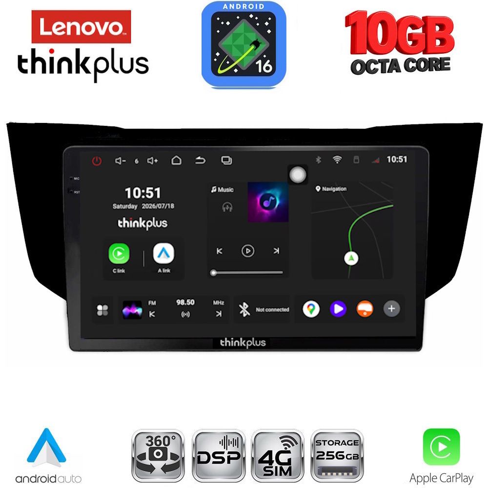 LENOVO LTM 11345BL_CPA (9inc) MULTIMEDIA TABLET for LEXUS RX 300 – 400 mod. 2003-2008