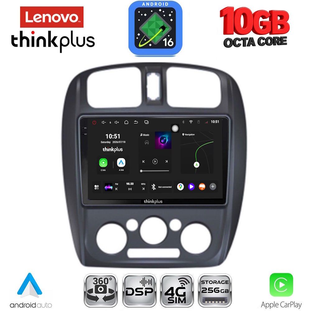 LENOVO LTM 11363_CPA (9inc) MULTIMEDIA TABLET for MAZDA 323 mod. 1998-2004