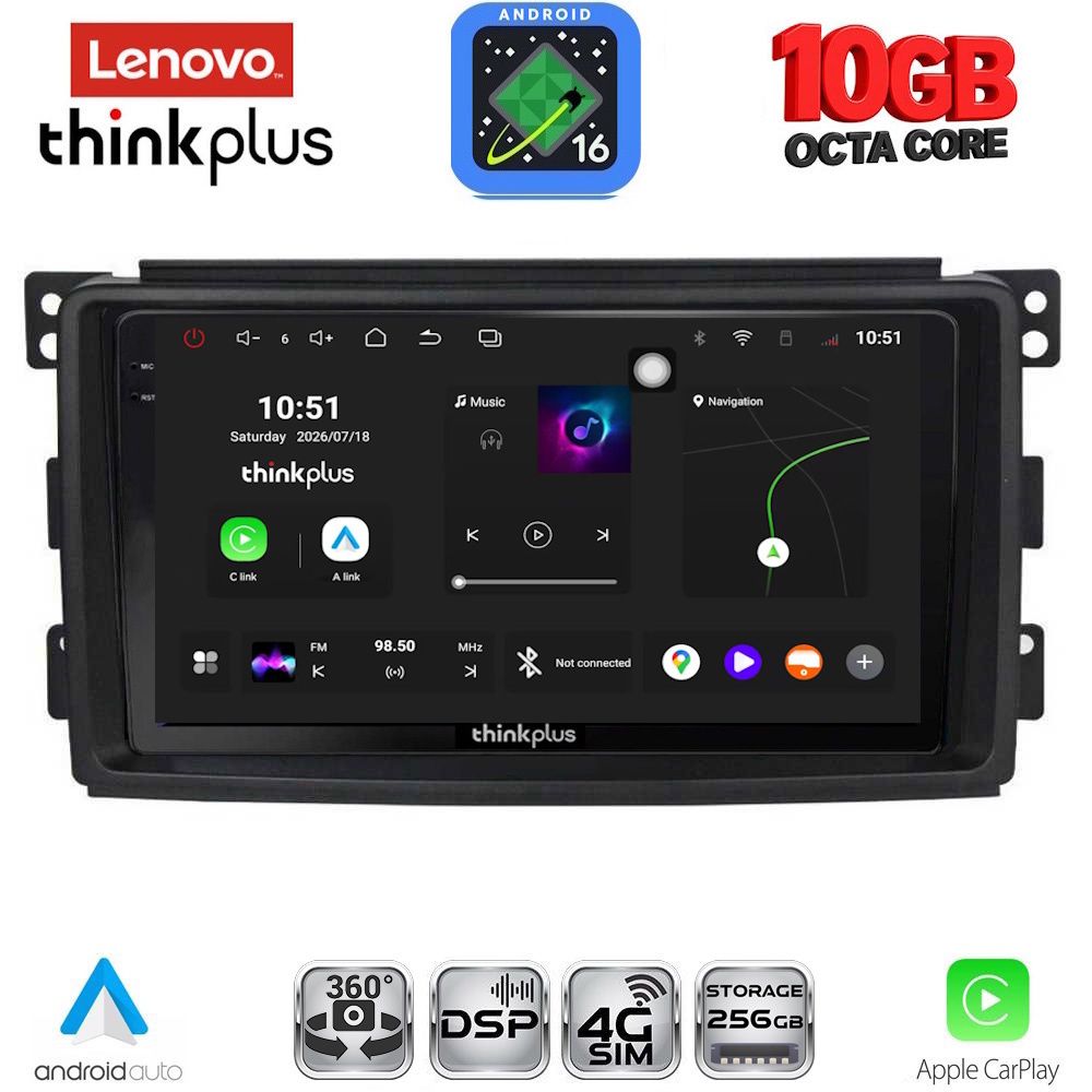 LENOVO LTM 11621_CPA (9inc) MULTIMEDIA TABLET for SMART mod. 2007-2010