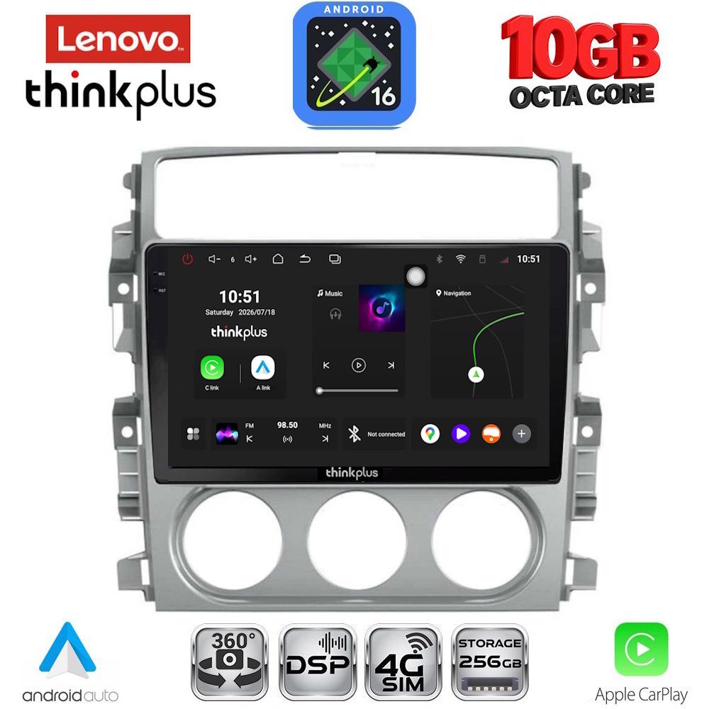 LENOVO LTM 11681_CPA (9inc) MULTIMEDIA TABLET for SUZUKI LIANA mod. 2001-2007