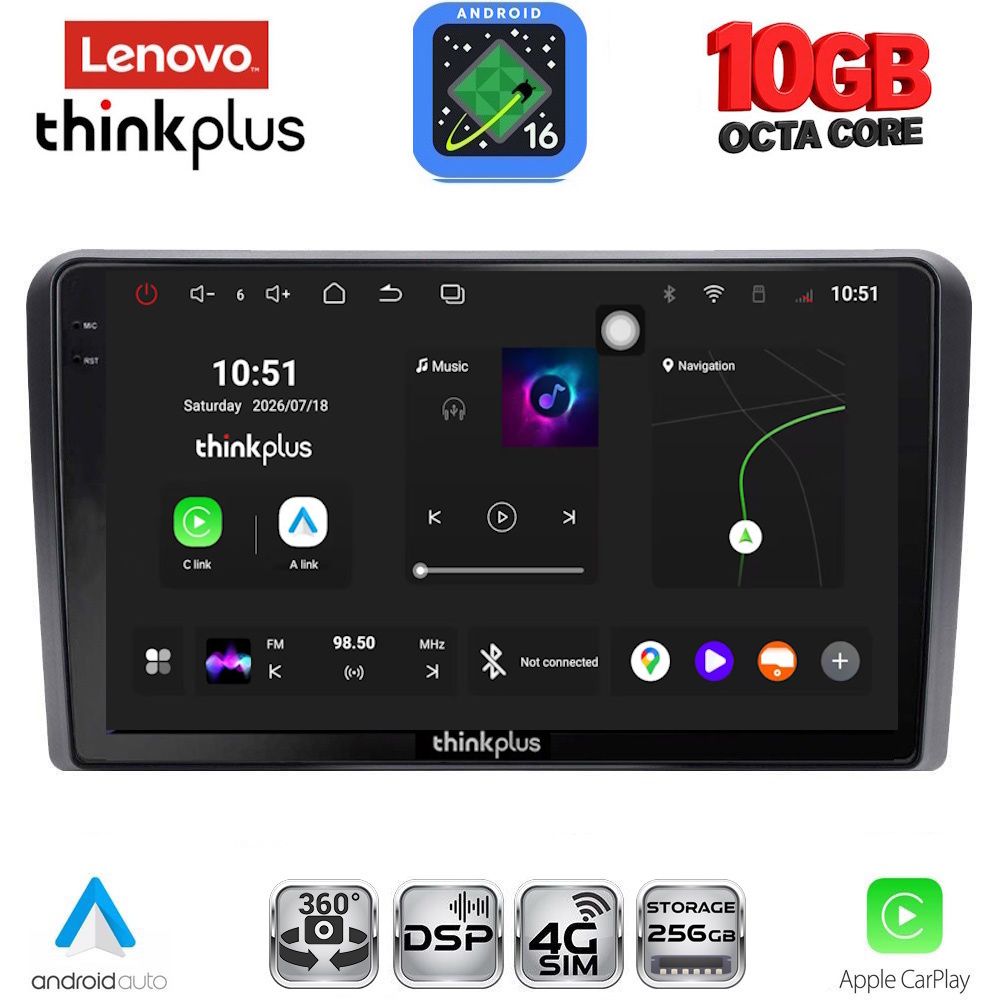 LENOVO LTM 11695_CPA (9inc) MULTIMEDIA TABLET for SUZUKI VITARA mod. 2000-2005