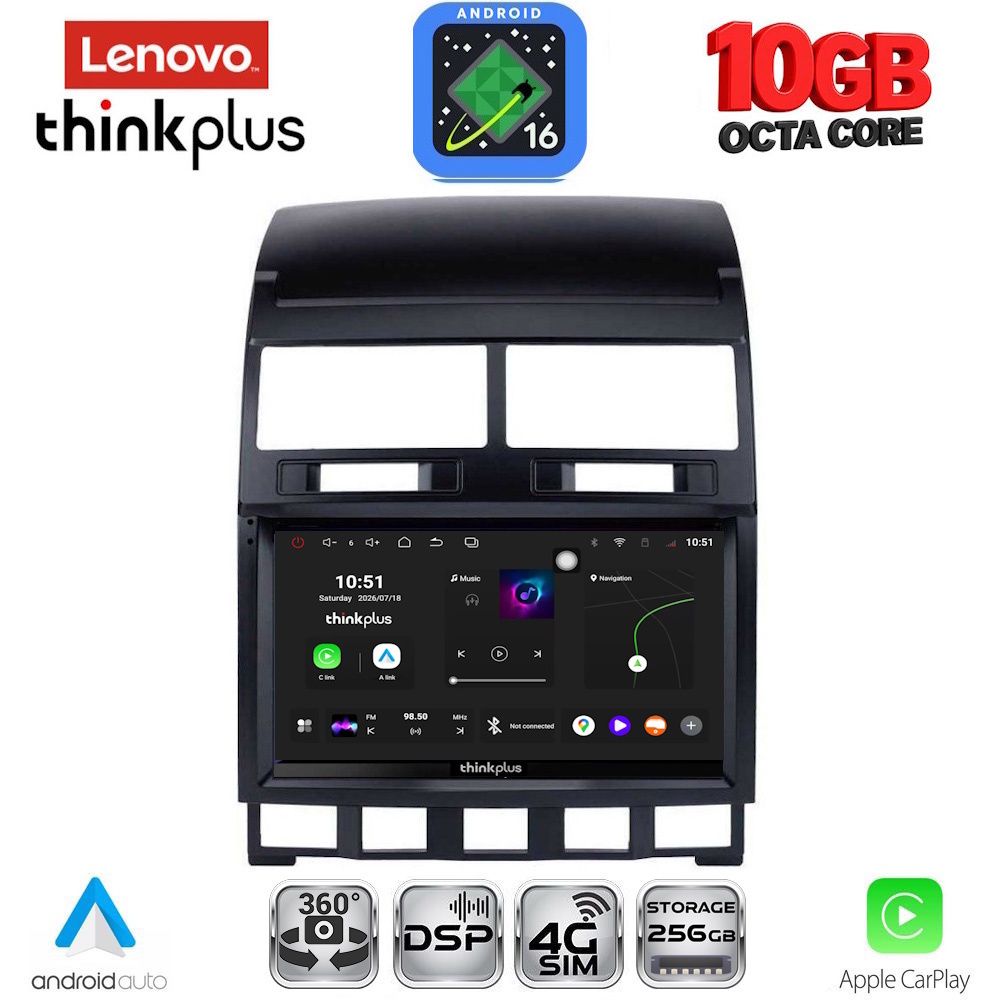 LENOVO LTM 11765_CPA (9inc) MULTIMEDIA TABLET for VW TOUAREG mod. 2003-2011