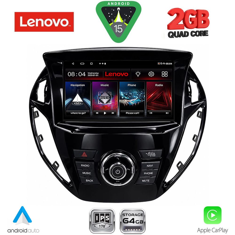 LENOVO LVD 2150_CPA (9inc) MULTIMEDIA TABLET for FORD B-MAX mod. 2012-2017
