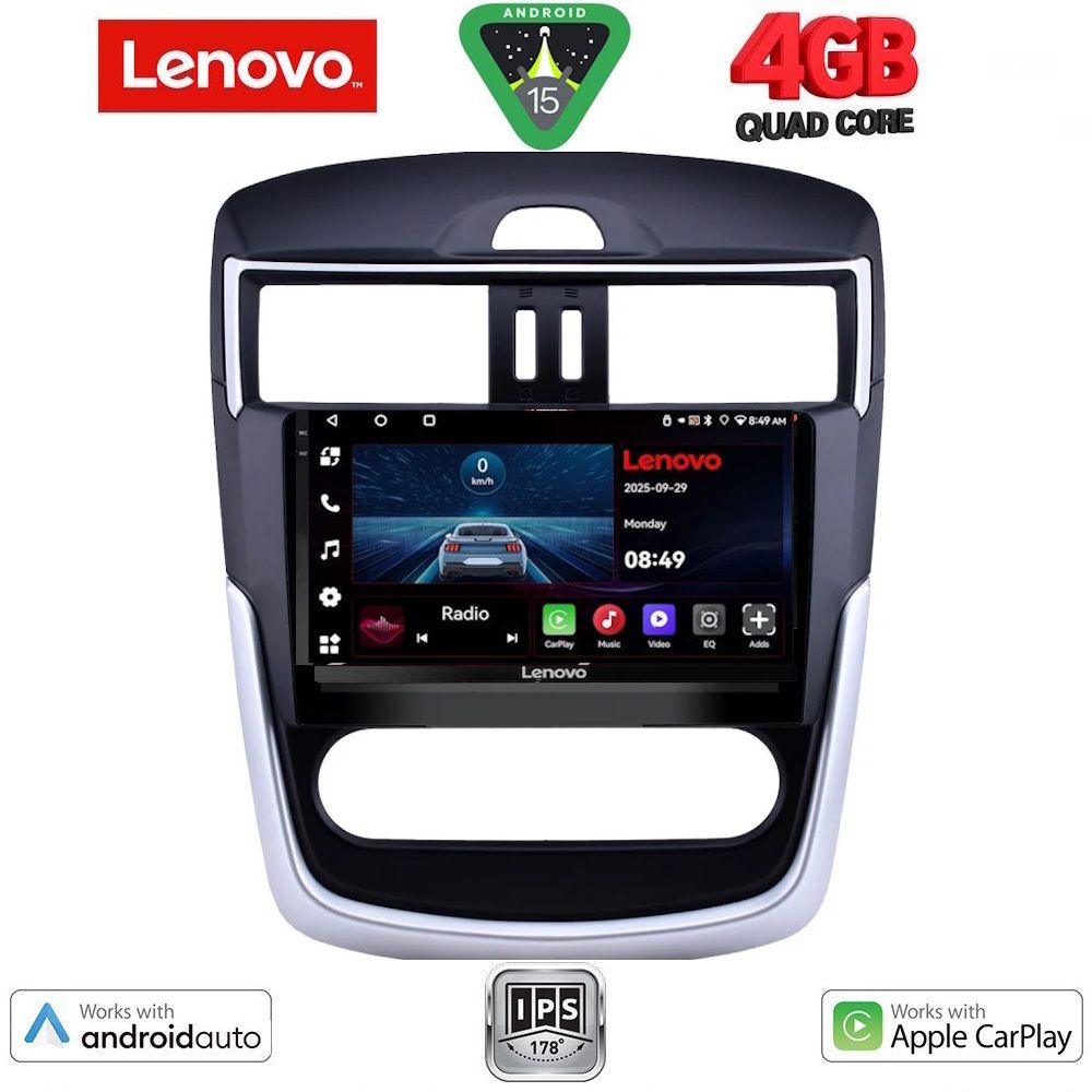 LENOVO LVE 8465B CL_CPAA (9inc) MULTIMEDIA TABLET for NISSAN TIIDA mod. 2013-2023 with CLIMA