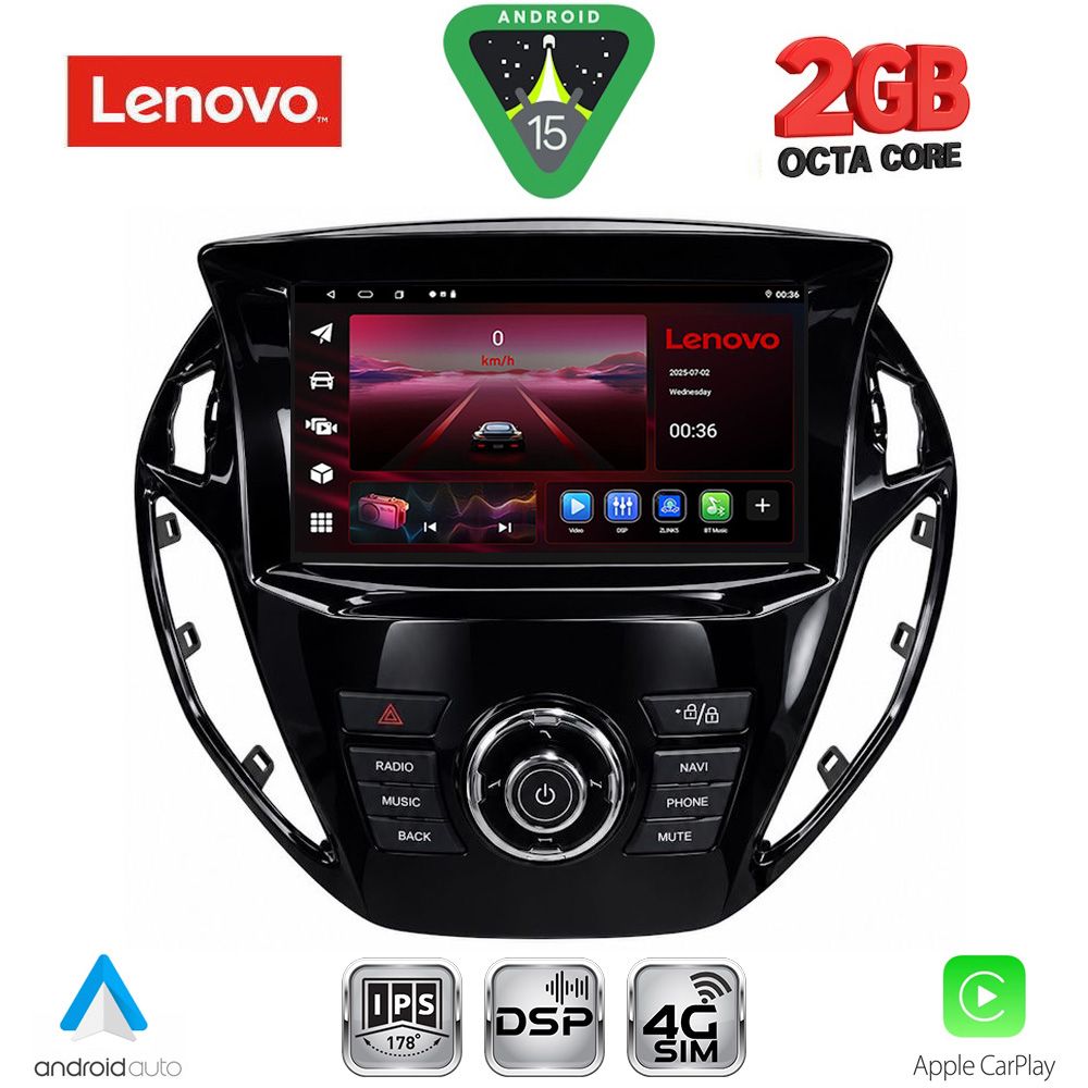 LENOVO LVF 5150_CPA  (9inc) MULTIMEDIA TABLET for FORD B-MAX mod. 2012-2017