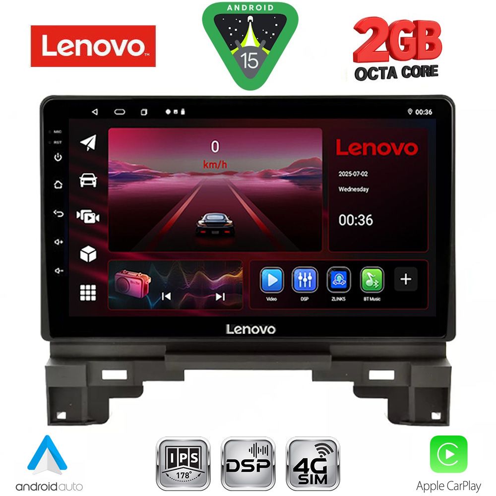 LENOVO LVF 5202B_CPA (10inc) MULTIMEDIA TABLET for HONDA HRV mod. 202B1-202B6