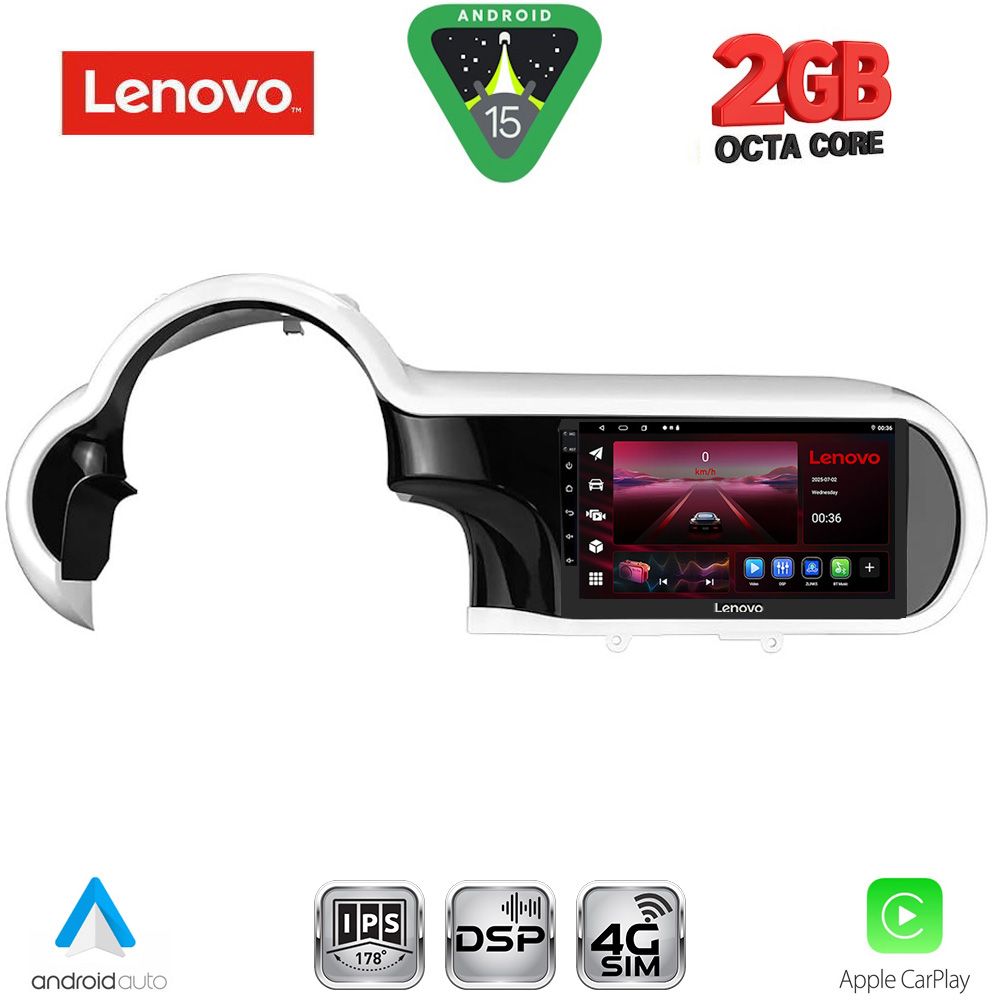 LENOVO LVF 5561_CPA (9inc) MULTIMEDIA TABLET for RENAULT TWINGO mod. 2014-2024