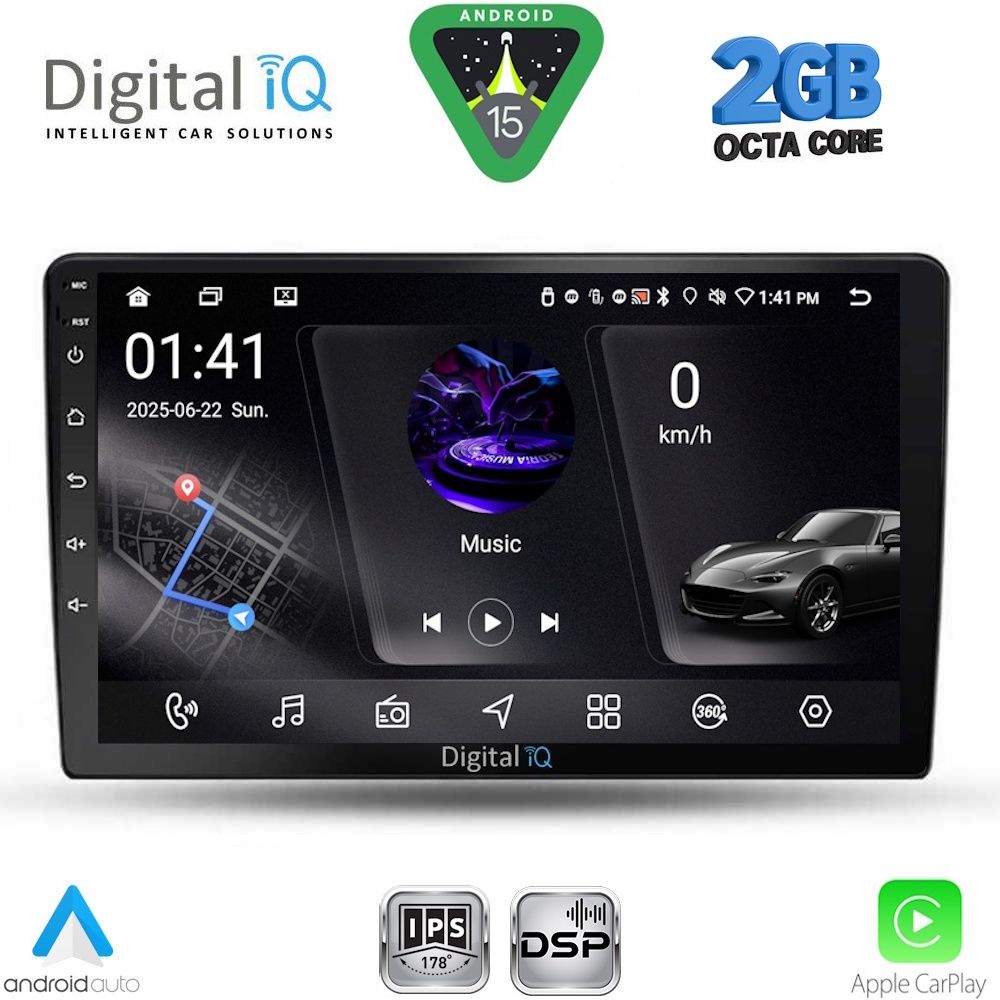 DIGITAL IQ RSF 4026A_CPA (9inc) MULTIMEDIA TABLET for ALFA ROMEO GIULIETTA mod 2014-2020