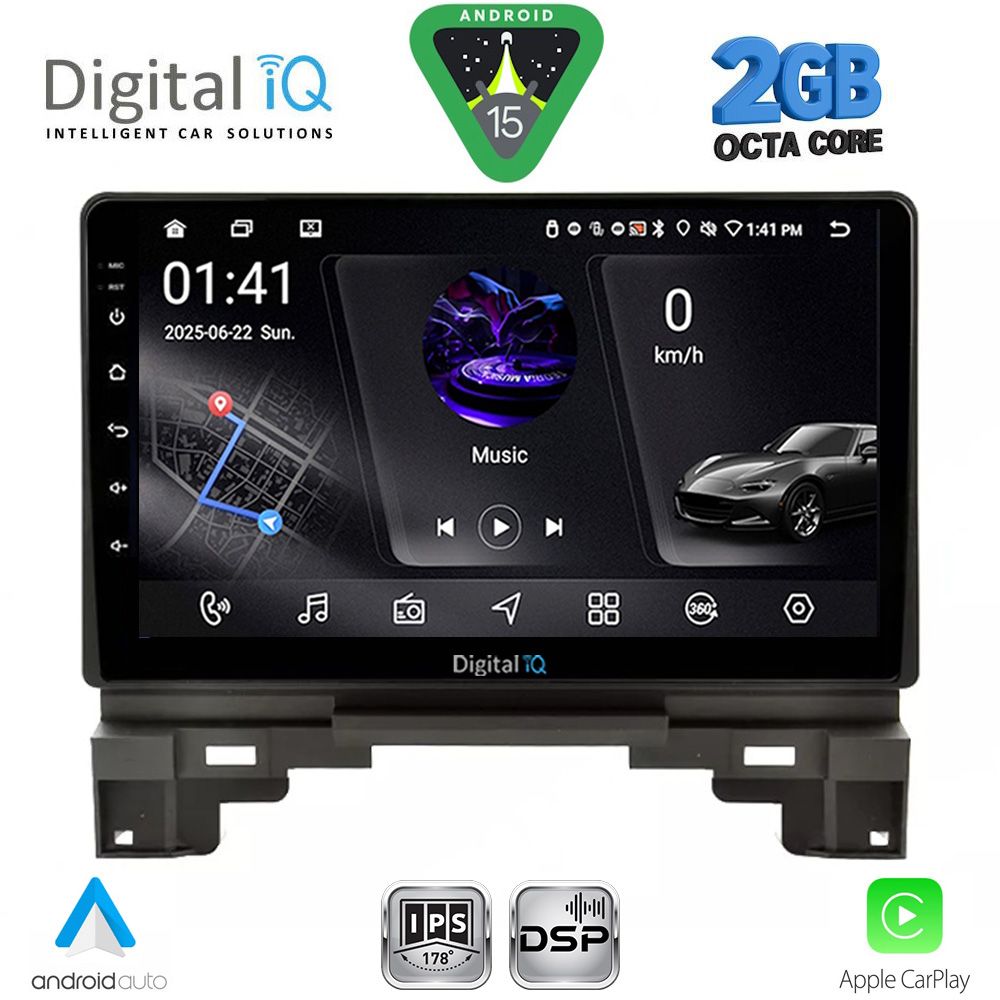 DIGITAL IQ RSF 4202B_CPA (10inc) MULTIMEDIA TABLET for HONDA HRV mod. 202B1-202B6
