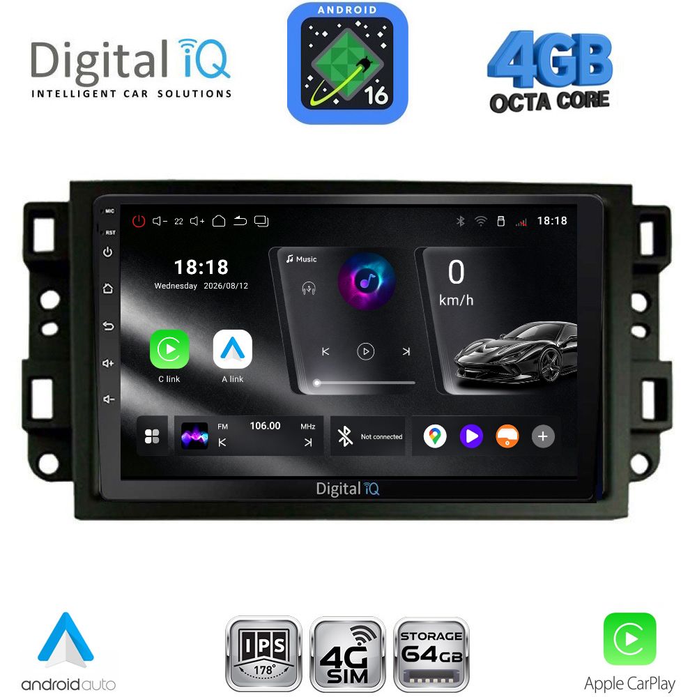 DIGITAL IQ RTG 6069A_CPA (10inc) MULTIMEDIA TABLET for GMC ALL mod. 2004-2012