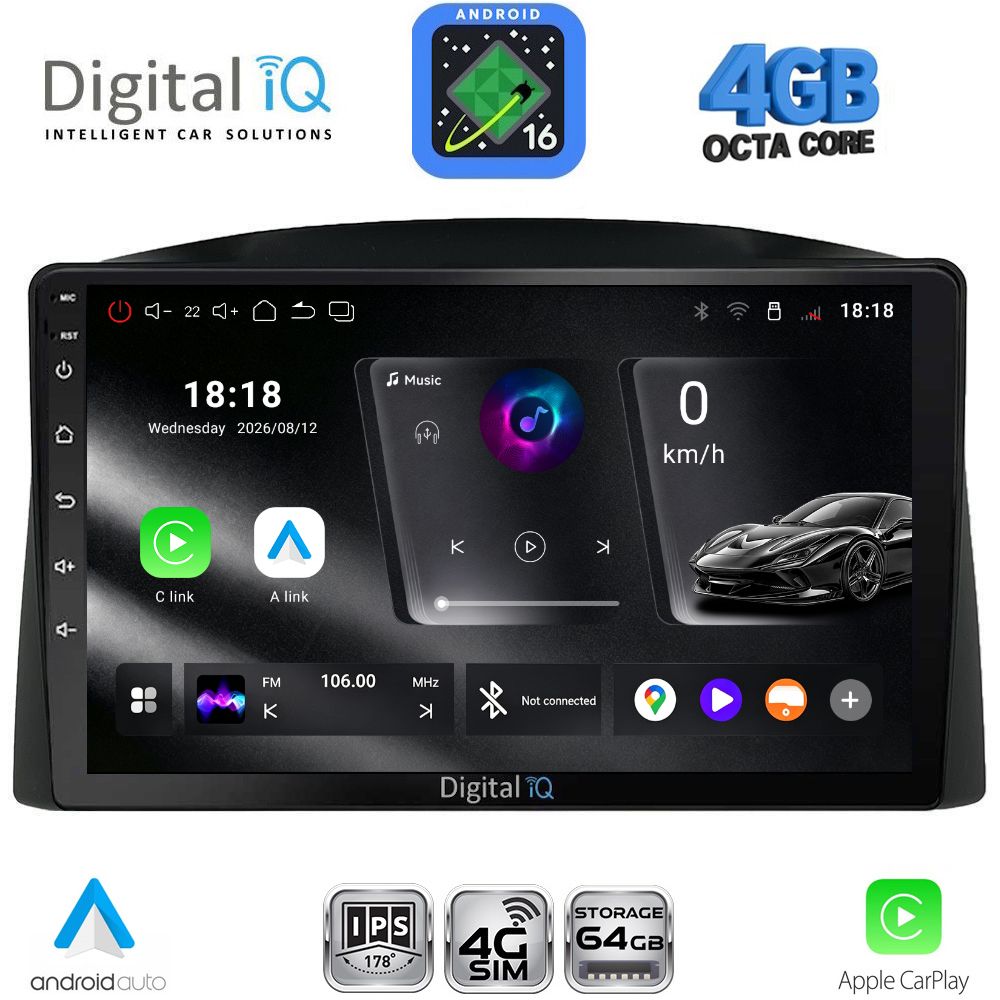 DIGITAL IQ RTG 6271_CPA (10inc) MULTIMEDIA TABLET for JEEP GRAND CHEROKEE mod. 2005-2007 with Original Navi