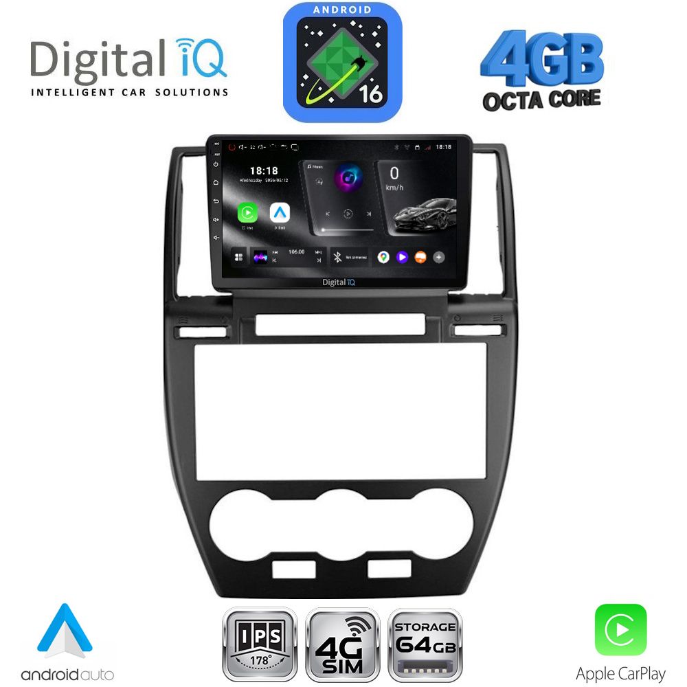 DIGITAL IQ RTG 6330_CPA (9inc) MULTIMEDIA TABLET for FREELANDER 2 mod. 2006-2014