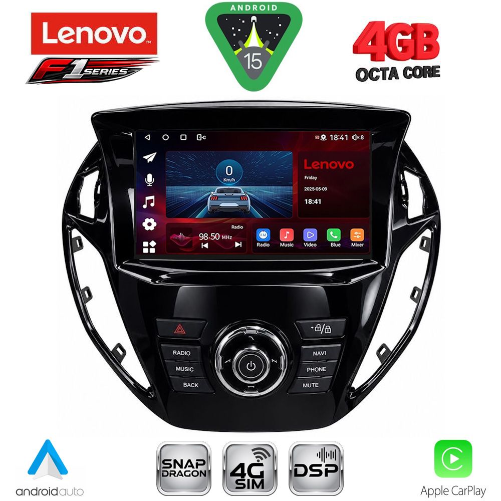LENOVO SSQ 9150_CPA  (9inc) MULTIMEDIA TABLET for FORD B-MAX mod. 2012-2017
