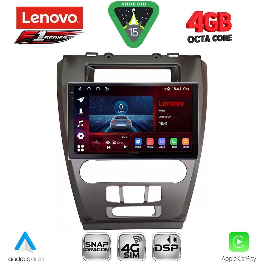 LENOVO SSQ 9159CH_CPA (10inc) MULTIMEDIA TABLET for FORD FUSION mod. 2012-2017