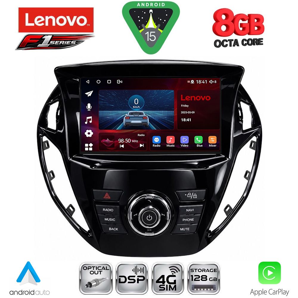 LENOVO SSR 10150_CPA  (9inc) MULTIMEDIA TABLET for FORD B-MAX mod. 2012-2017
