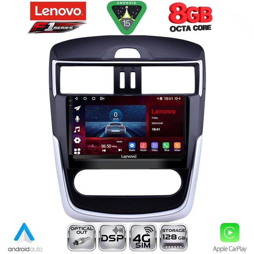 LENOVO SSR 10465B CL_CPA (9inc) MULTIMEDIA TABLET for NISSAN TIIDA mod. 2013-2023 with CLIMA