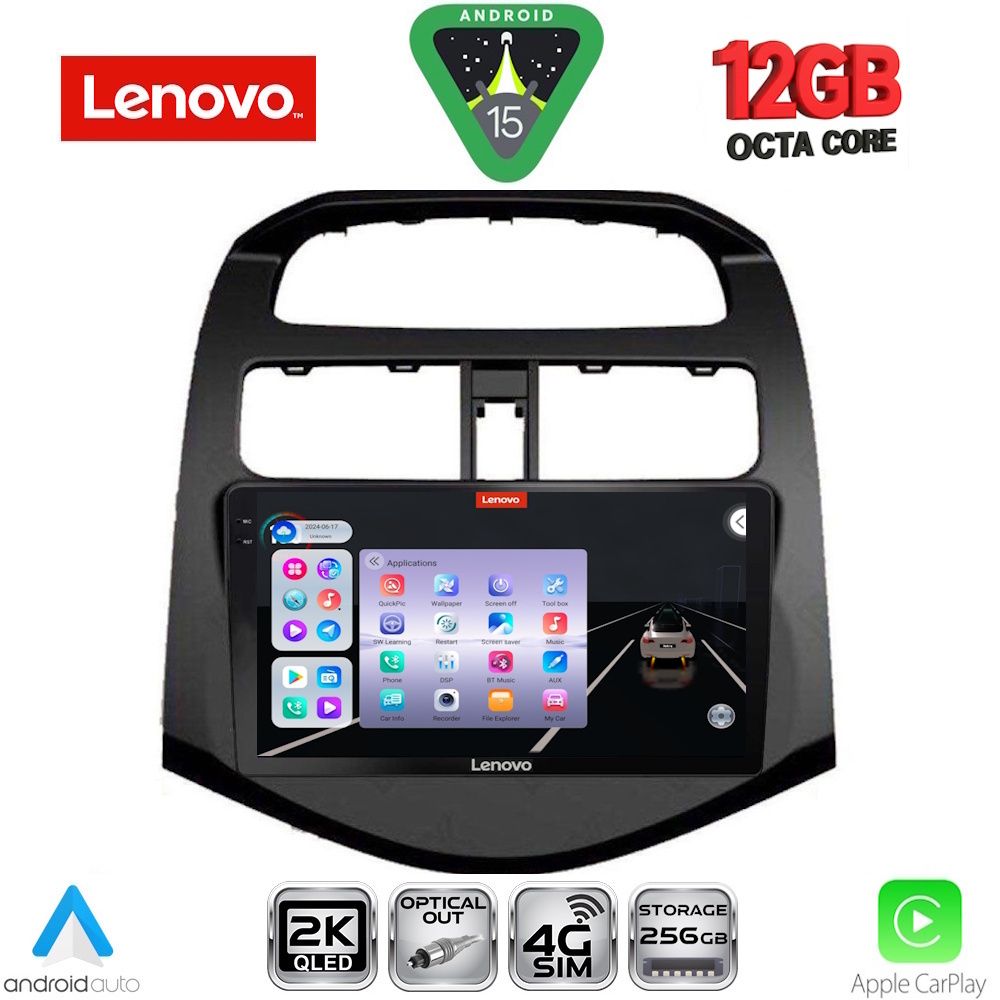 LENOVO SSZ 12078A_CPA (9inc) MULTIMEDIA TABLET for CHEVROLET SPARK mod. 2009-2015