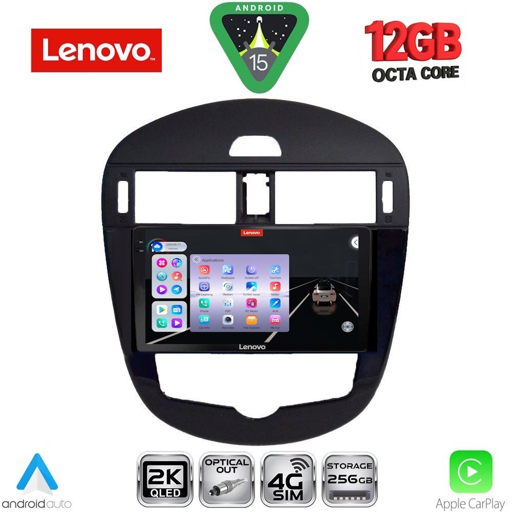 LENOVO SSZ 12470CL_CPA (9inc) MULTIMEDIA TABLET for NISSAN PULSAR mod. 2014-2020 with CLIMA