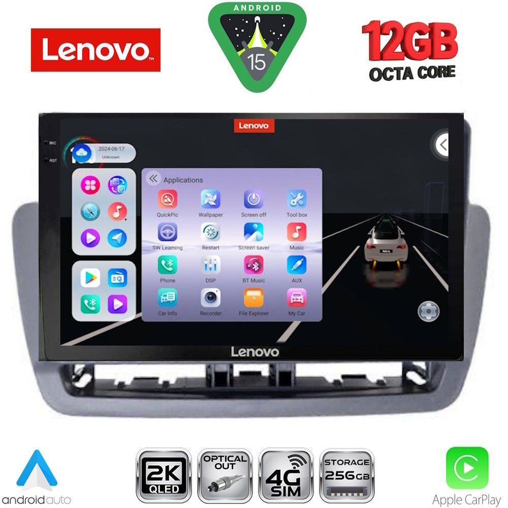 LENOVO SSZ 12572GR_CPA (9inc) MULTIMEDIA TABLET for SEAT IBIZA mod. 2012-2015