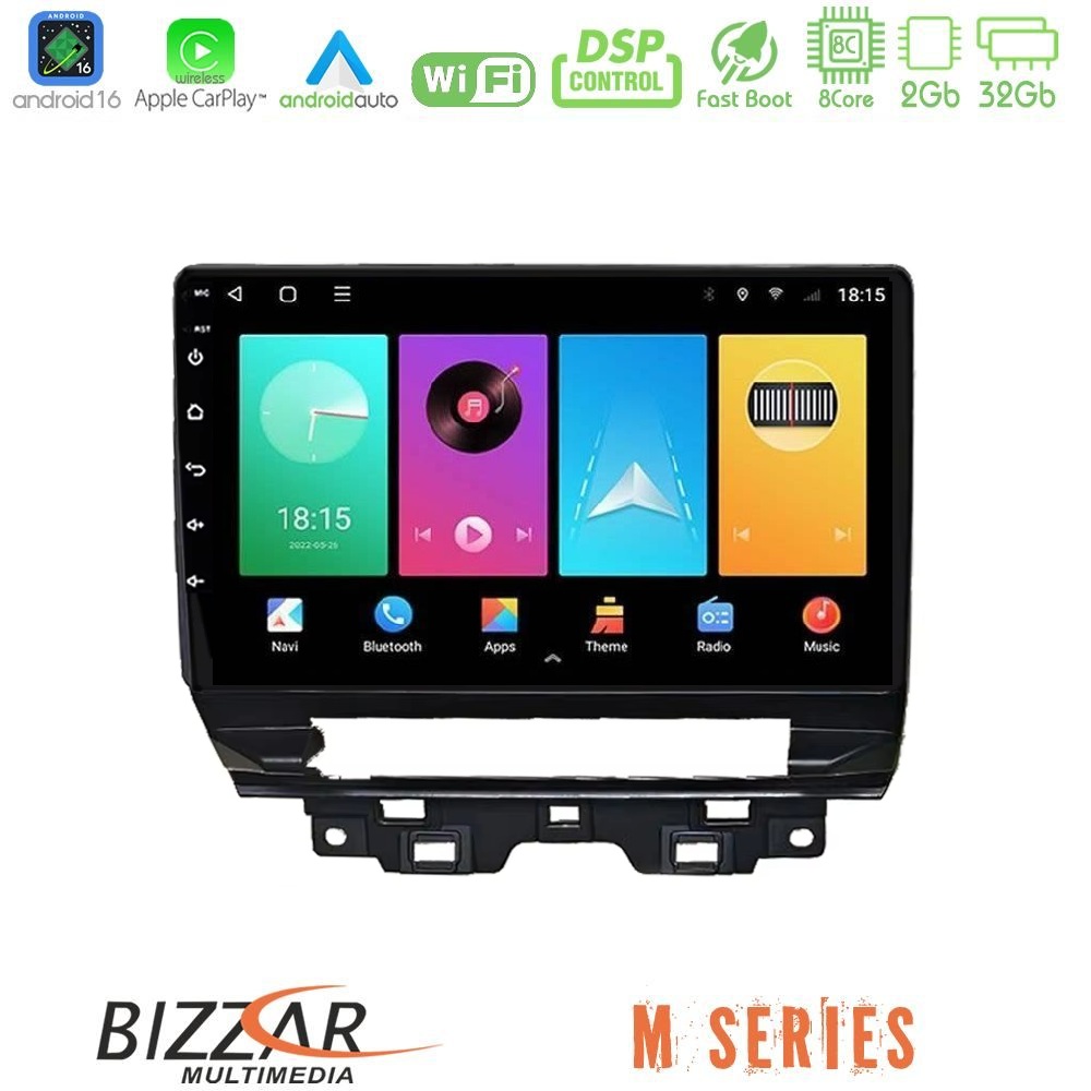 Bizzar M Series 8Core Android16 2+32GB Renault Trafic 2022-> Navigation Multimedia Tablet 10"