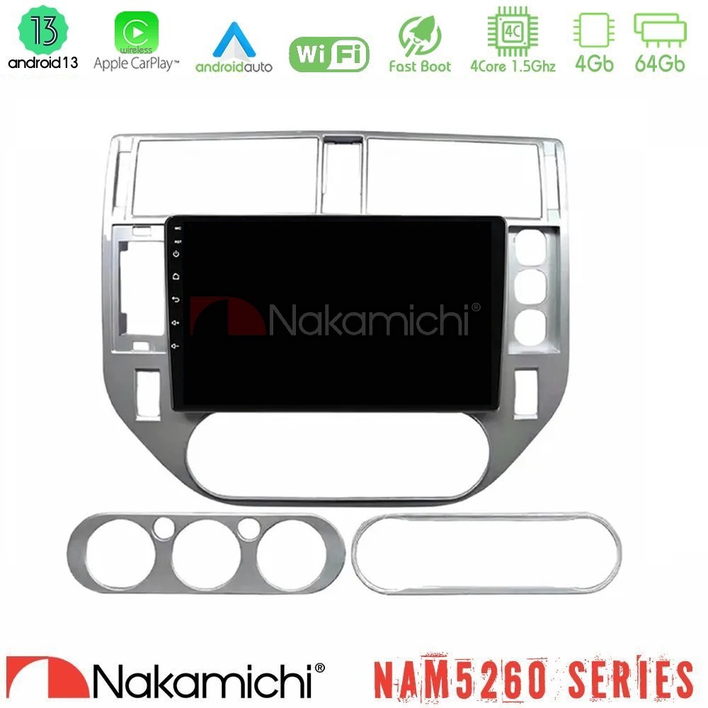 Nakamichi NAM5260 Series 4Core Android13 4+64GB Ford C-Max 2003-2010 | Kuga 2008-2012 Navigation Multimedia Tablet 9" Με Carplay & Android Auto