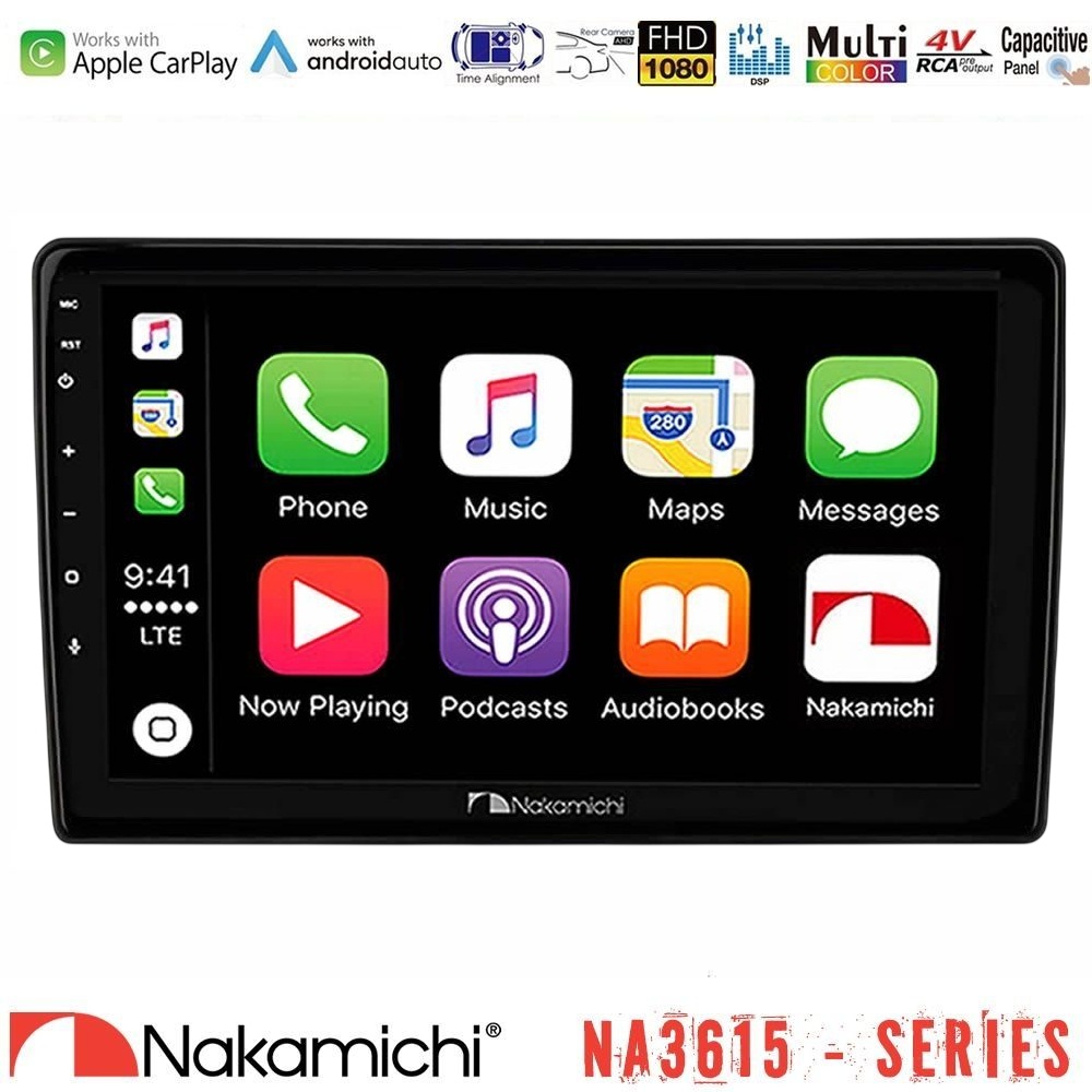 Nakamichi NA3615 Series Με Wireless Carplay & Android Auto Mercedes C/CLK/G Class (W203/W209) Media Station Tablet 9"
